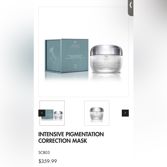 SECRET COLLAGEN Intensive Pigmentation Correction Mask 1.7oz - Picture 5 of 12